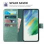 TUCCH SAMSUNG GALAXY S23 Plus Wallet Case, SAMSUNG S23 Plus PU Leather Case Book Flip Folio Cover - Myrtle Green