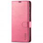 TUCCH SAMSUNG GALAXY S23 Wallet Case, SAMSUNG S23 PU Leather Case Flip Cover - Hot Pink