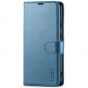 TUCCH SAMSUNG GALAXY S24 Wallet Case, SAMSUNG S24 PU Leather Case Flip Cover - Light Blue