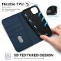 TUCCH iPhone 14 Plus Wallet Case, iPhone 14 6.7-Inch Plus Flip Folio Book Cover, Magnetic Closure Phone Case - Blue