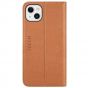 TUCCH iPhone 14 Plus Wallet Case, iPhone 14 6.7-Inch Plus Flip Folio Book Cover, Magnetic Closure Phone Case - Light Brown