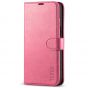 TUCCH iPhone 14 Pro Max Wallet Case, iPhone 14 Pro Max PU Leather Case with Folio Flip Book RFID Blocking, Stand, Card Slots, Magnetic Clasp Closure - Hot Pink
