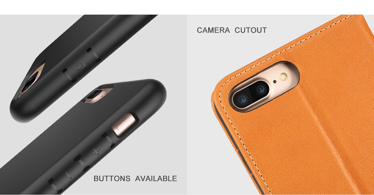 Shieldon iPhone 8 Plus Wallet Case