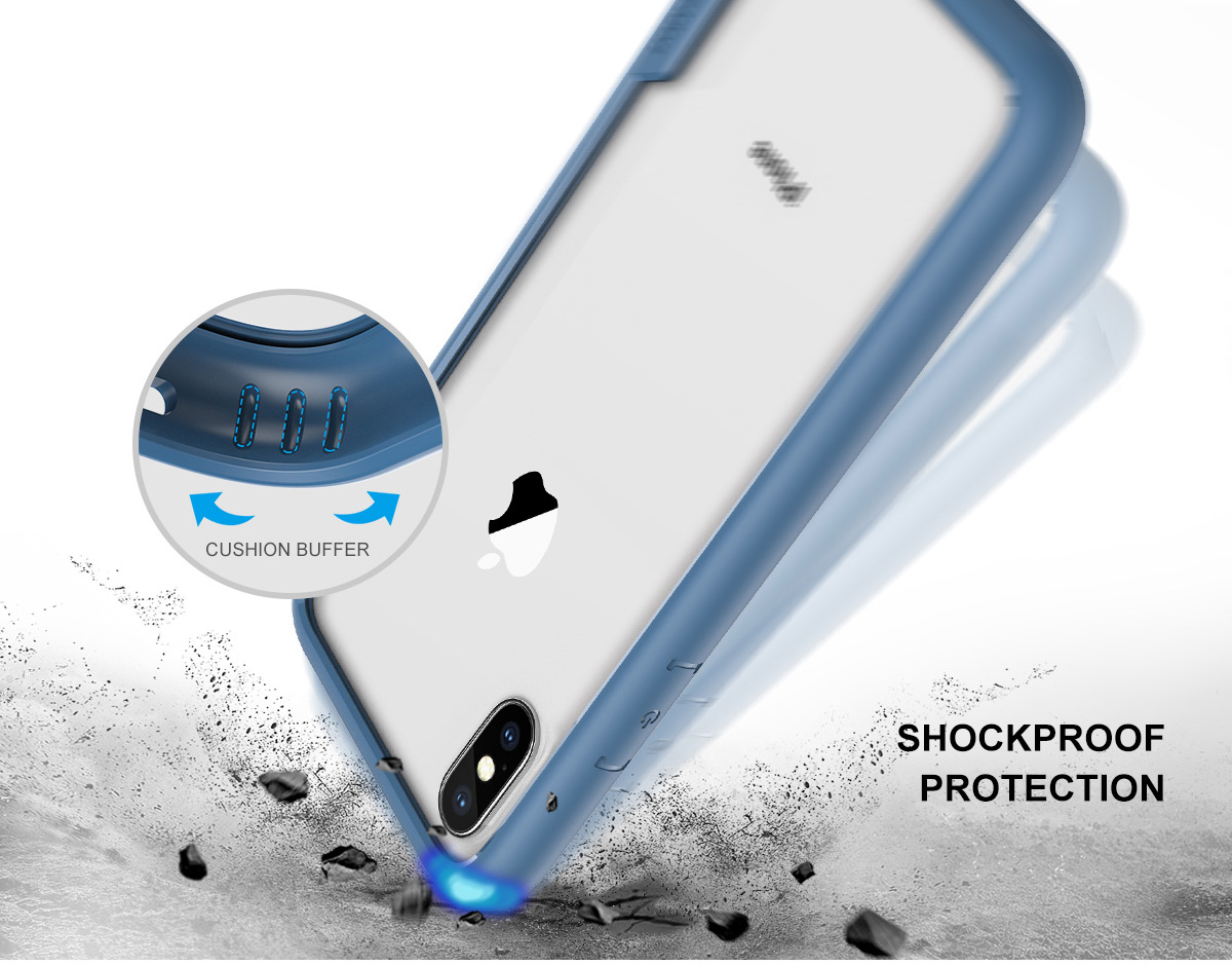 SHIELDON iPhone XS, iPhone X / iPhone 10 Protection Case - Glacier Series