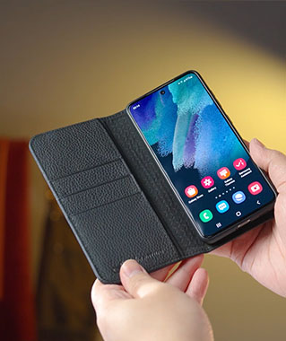 SHIELDON SAMSUNG Galaxy S25 Plus Leather Case