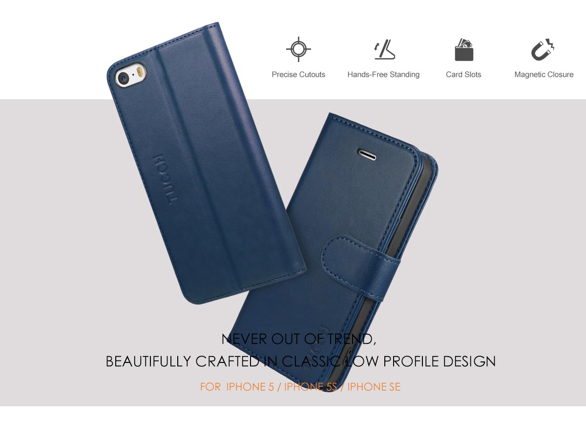 TUCCH iPhone SE / iPhone 5S / iPhone 5 Case