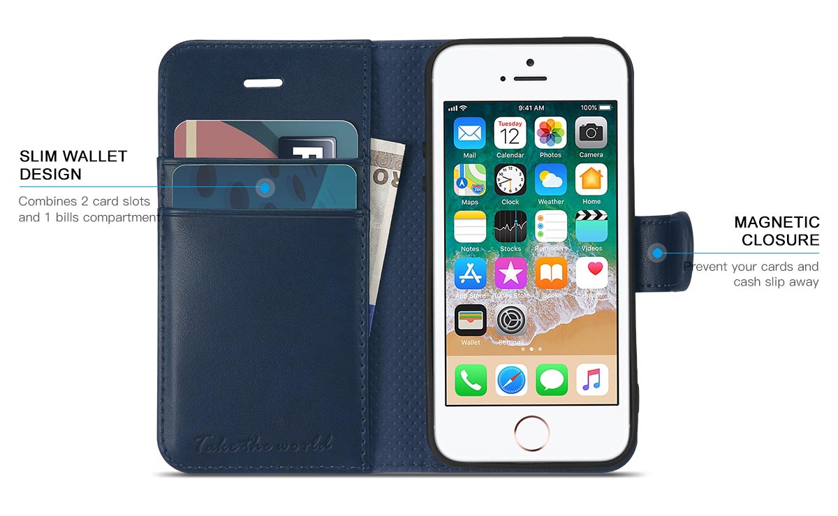 TUCCH iPhone SE / iPhone 5S / iPhone 5 Case