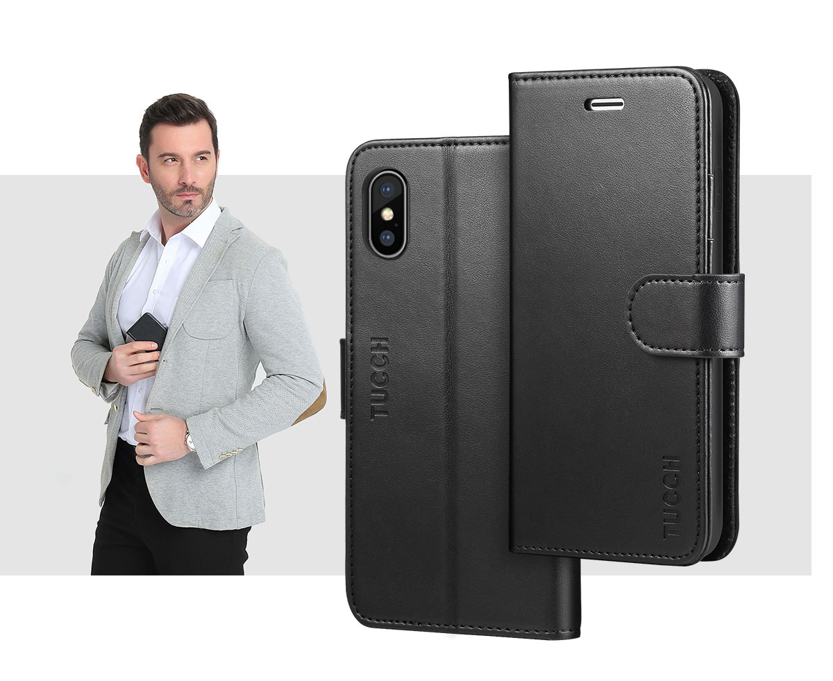 TUCCH iPhone X Wallet Case